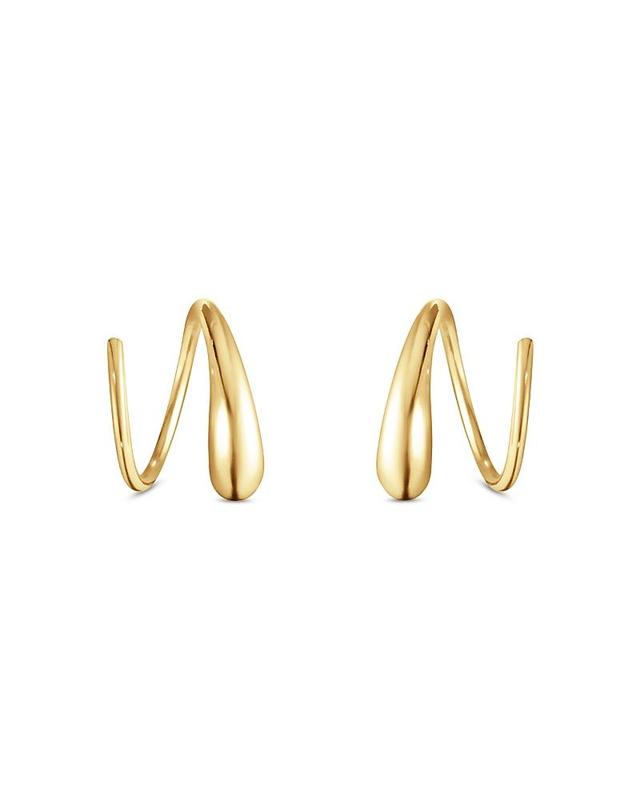 Womens Mercy 18K Gold Wraparound Earrings Product Image