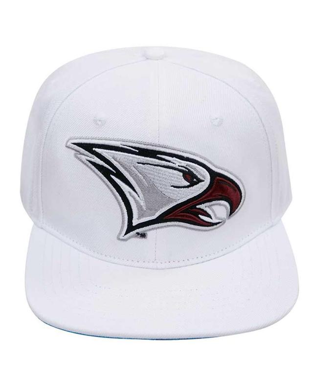 Mens Pro Standard White North Carolina Central Eagles Mascot Evergreen Wool Snapback Hat Product Image