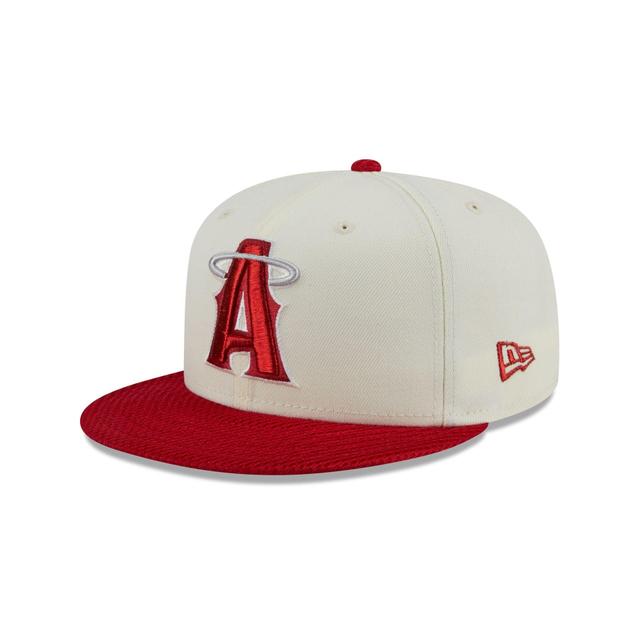 Los Angeles Angels City Mesh 59FIFTY Fitted Hat Male Product Image