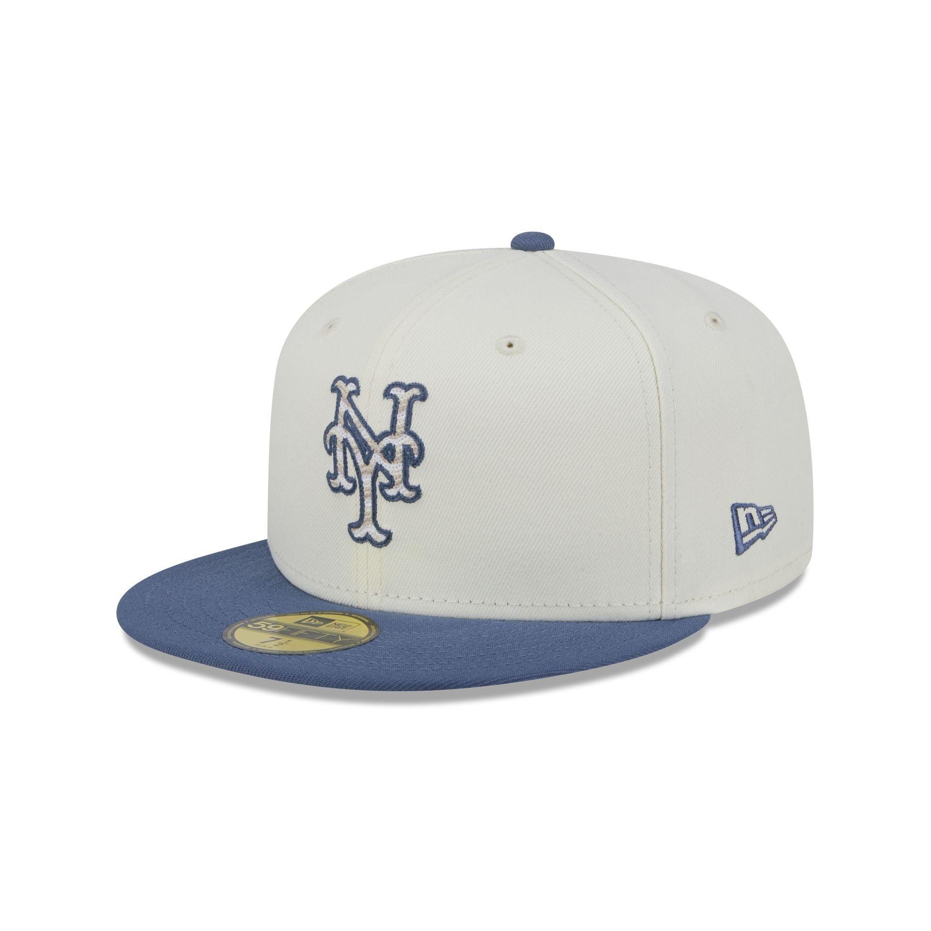 New York Mets Wavy Chainstitch 59FIFTY Fitted Hat Male Product Image