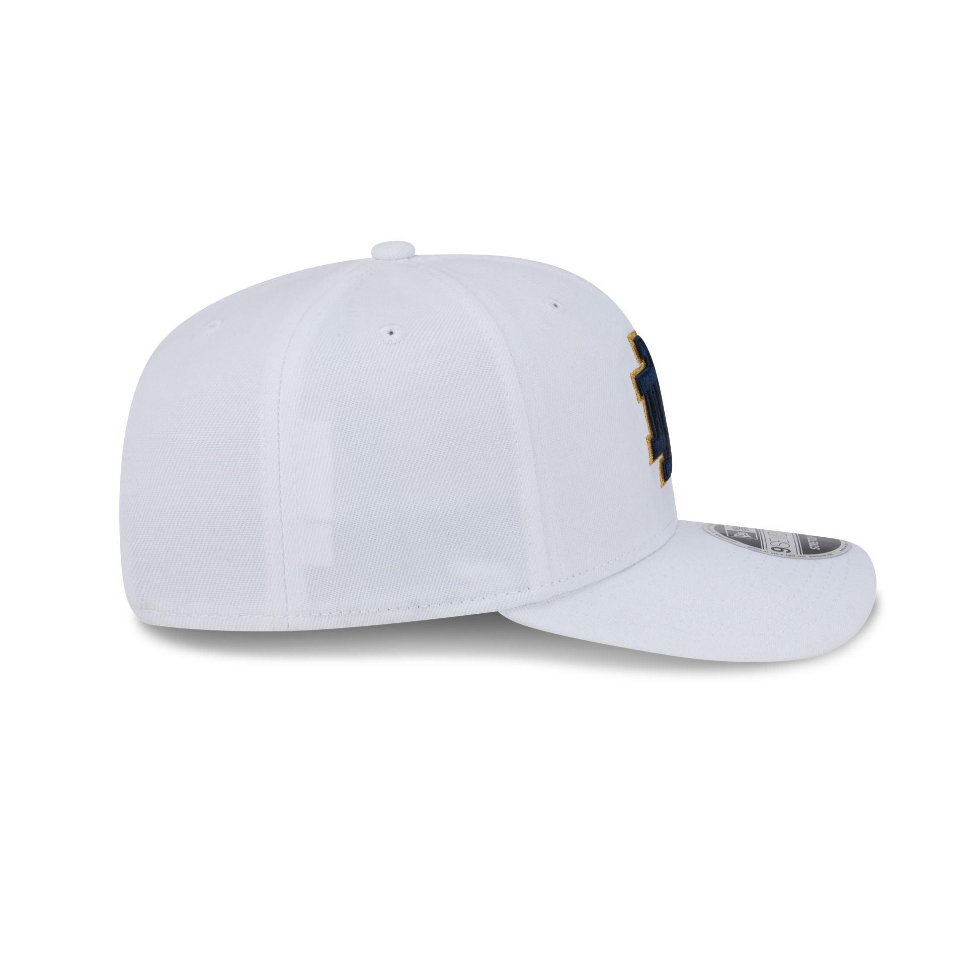 Notre Dame Fighting Irish White 9SEVENTY Stretch-Snap Hat Male Product Image