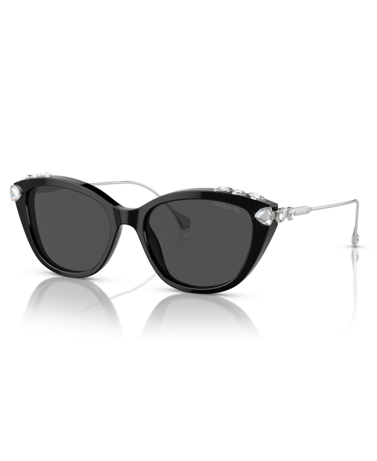 Swarovski Womens SK6010 53mm Cat Eye Sunglasses Product Image