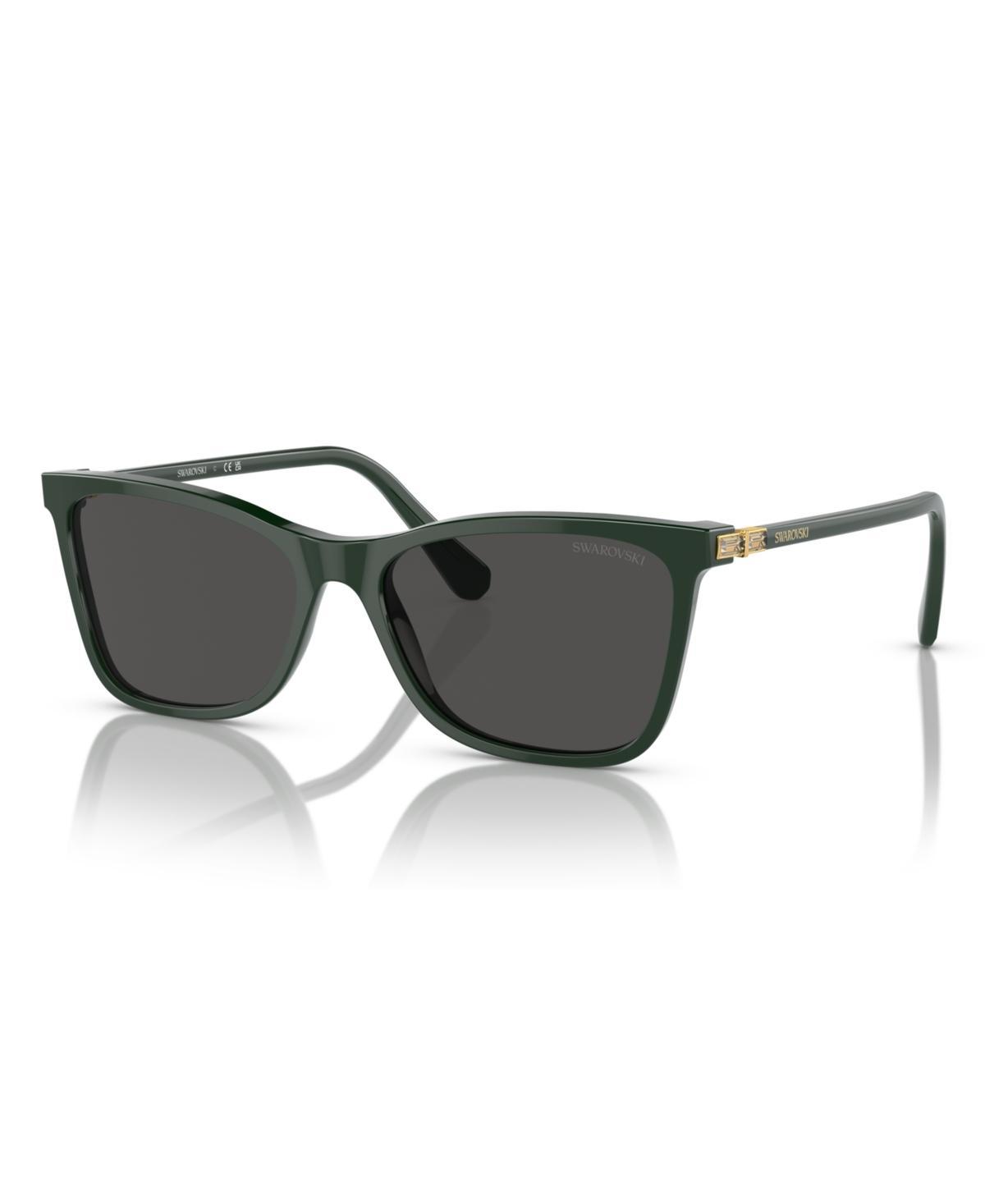 Swarovski 55mm Rectangular Sunglasses Product Image
