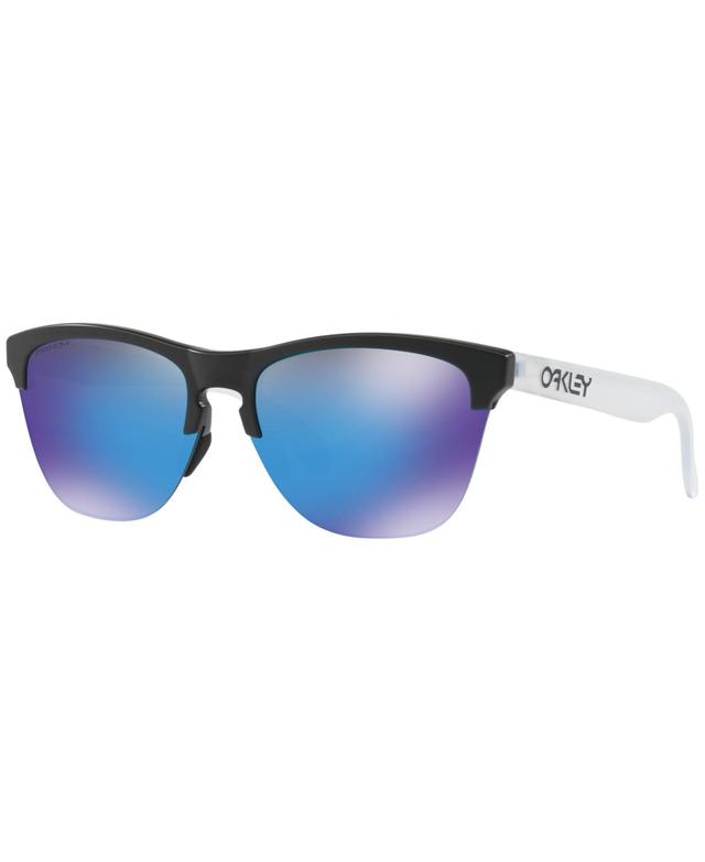 Oakley Frogskins Lite Sunglasses, OO9374 - BLACK MATTE Product Image