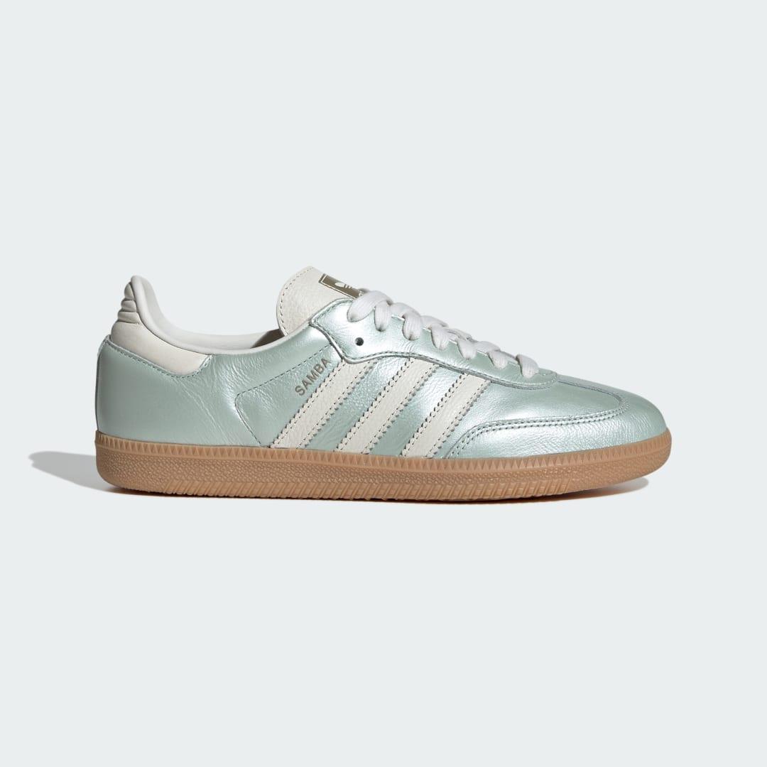 Womens adidas Samba OG Athletic Shoe - Core Black / Cloud White / Clear Granite Product Image