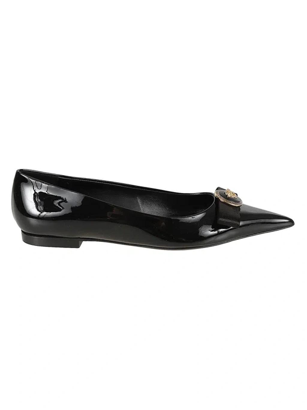 Pointed Toe Ballet Flats In Black product image