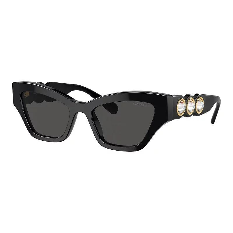 Swarovski Womens SK6021 53mm Cat Eye Sunglasses Product Image