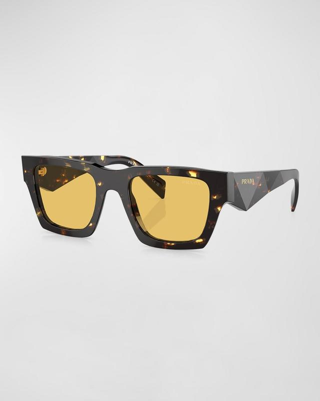 Men's Acetate Square Sunglasses Product Image