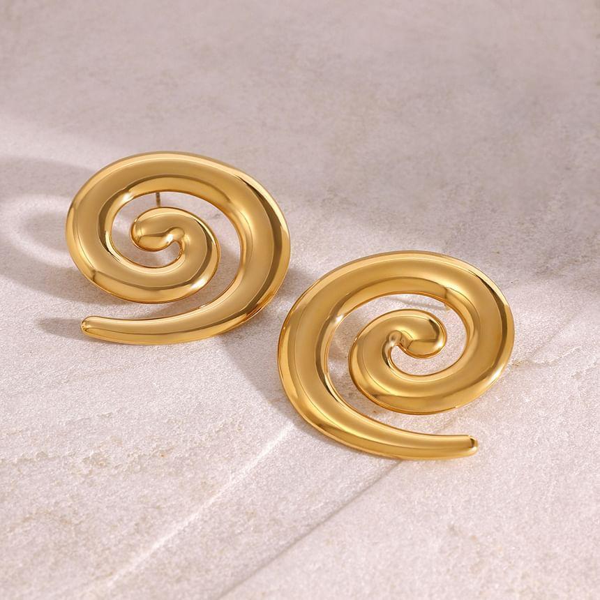 Spiral Dangle Earring Product Image