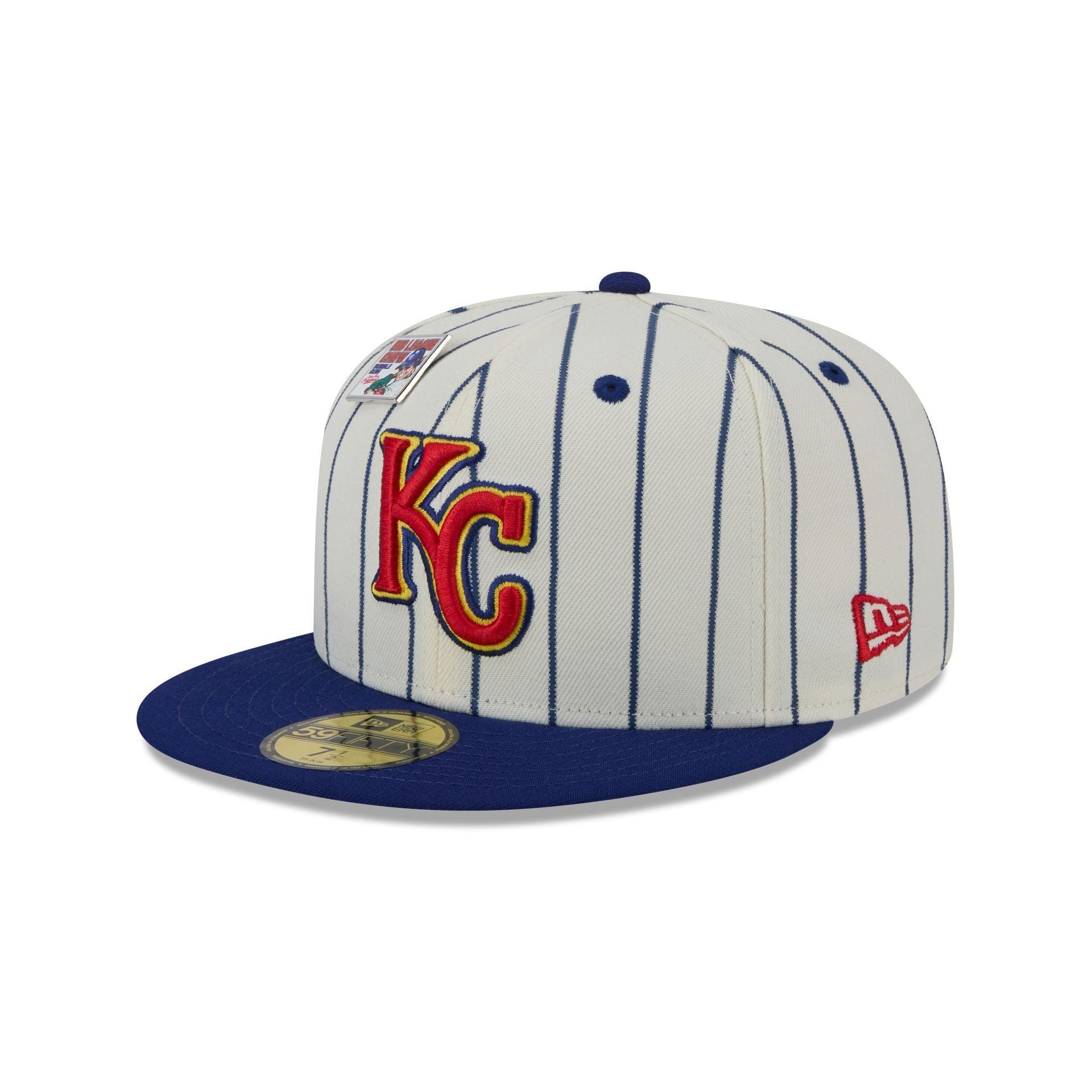 Big League Chew X Kansas City Royals Pinstripe 59FIFTY Fitted Hat Male Product Image