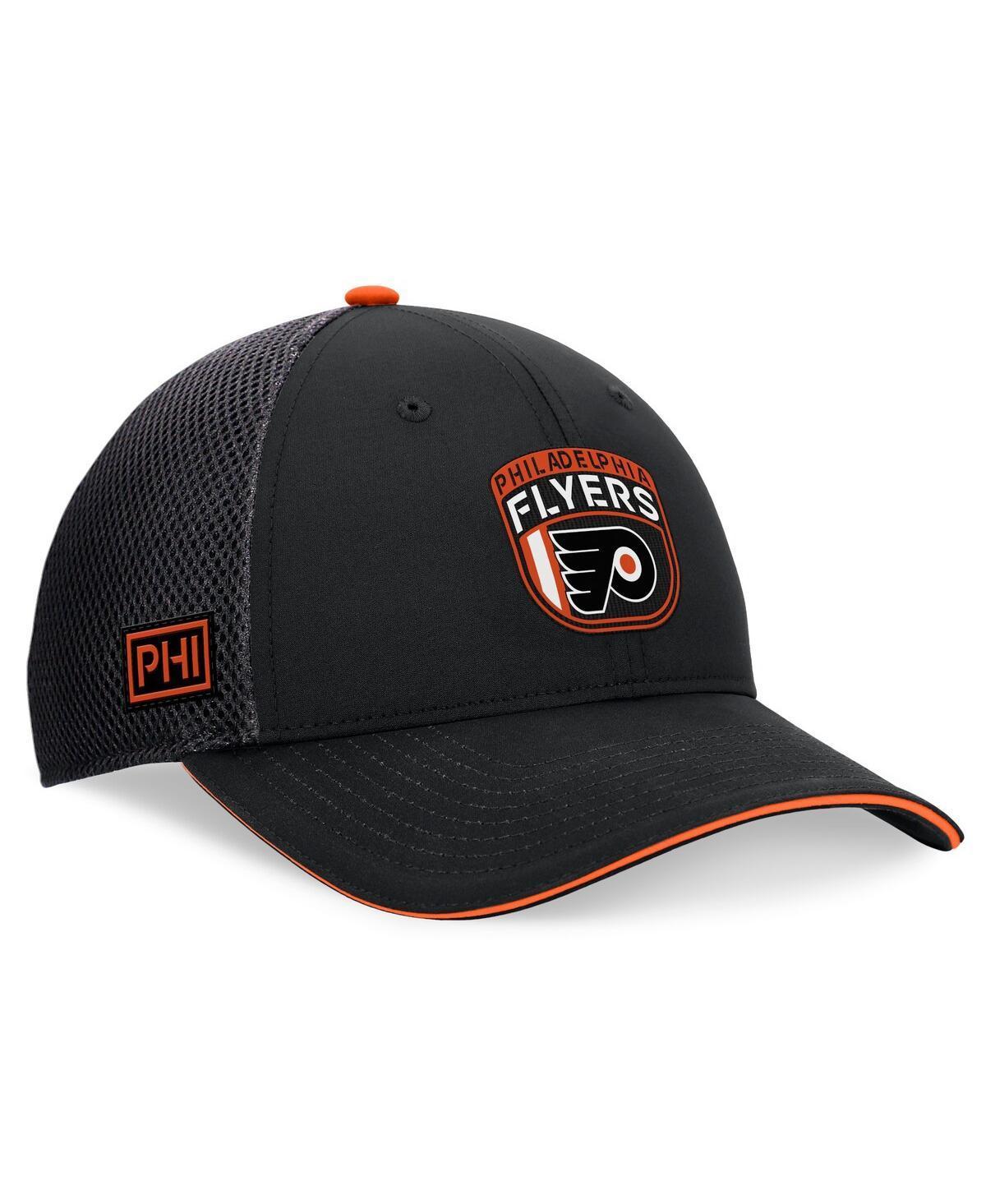 Fanatics Mens Black Philadelphia Flyers 2024 Nhl Draft On Stage Trucker Adjustable Hat - Black Product Image