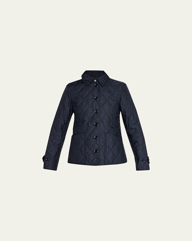 Womens Fernleigh Quilted Logo Jacket Product Image