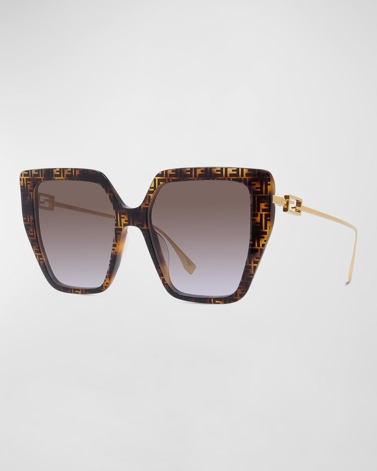 Fendi 55mm Butterfly Sunglasses Product Image