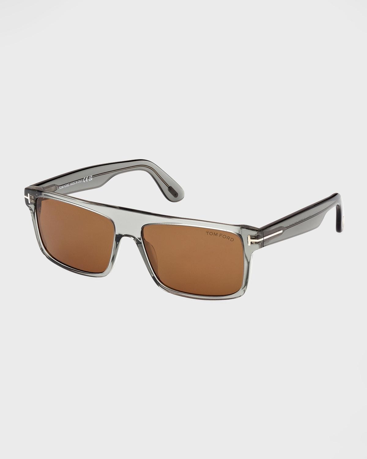 Mens Philippe-02 56MM Plastic Sunglasses Product Image