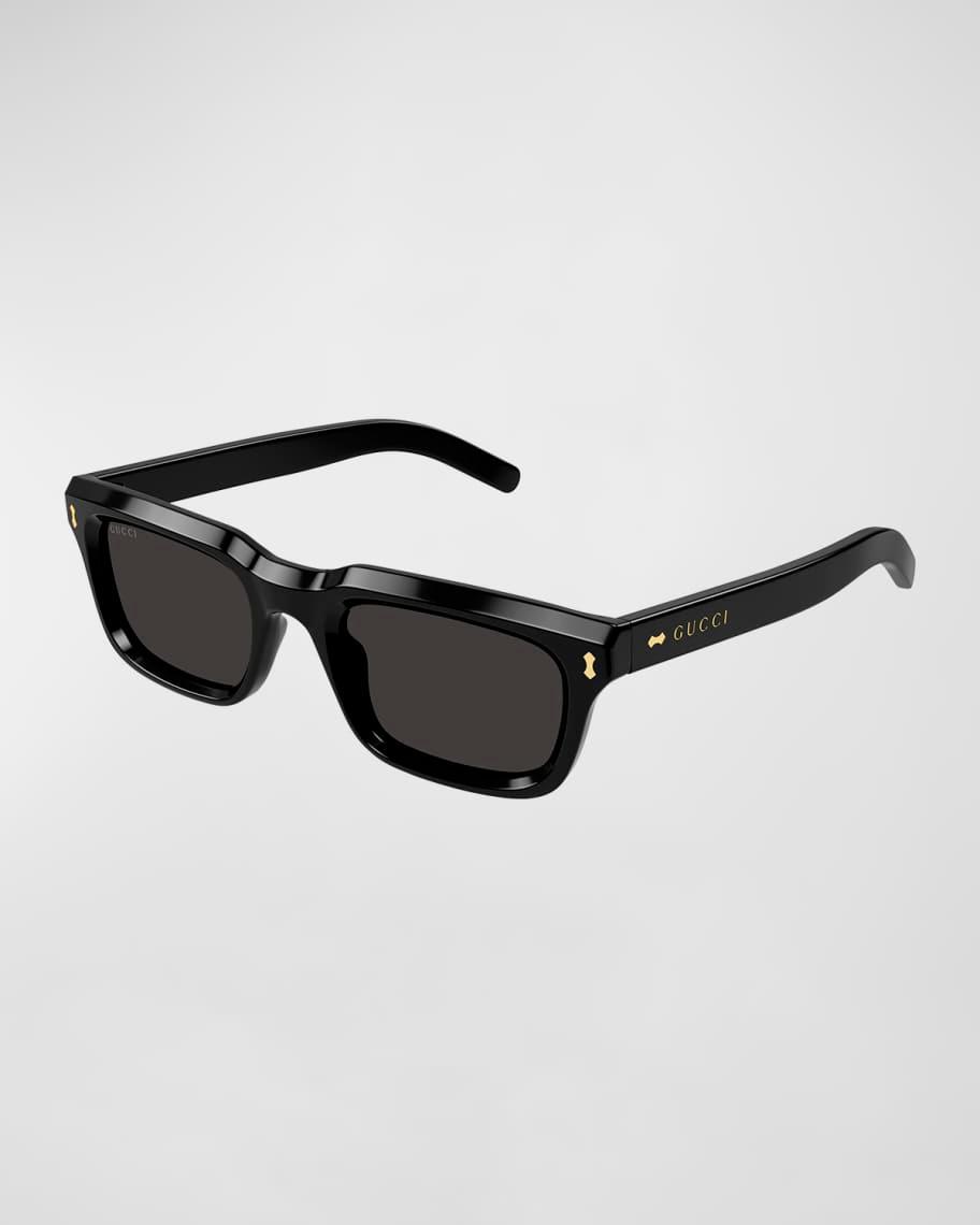 Men's Acetate Rectangle Sunglasses Product Image