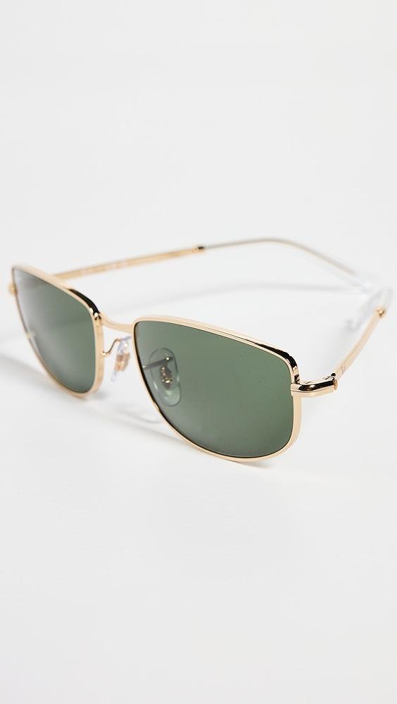 Ray-Ban RB3732 Rectangular Sunglasses | Shopbop Product Image