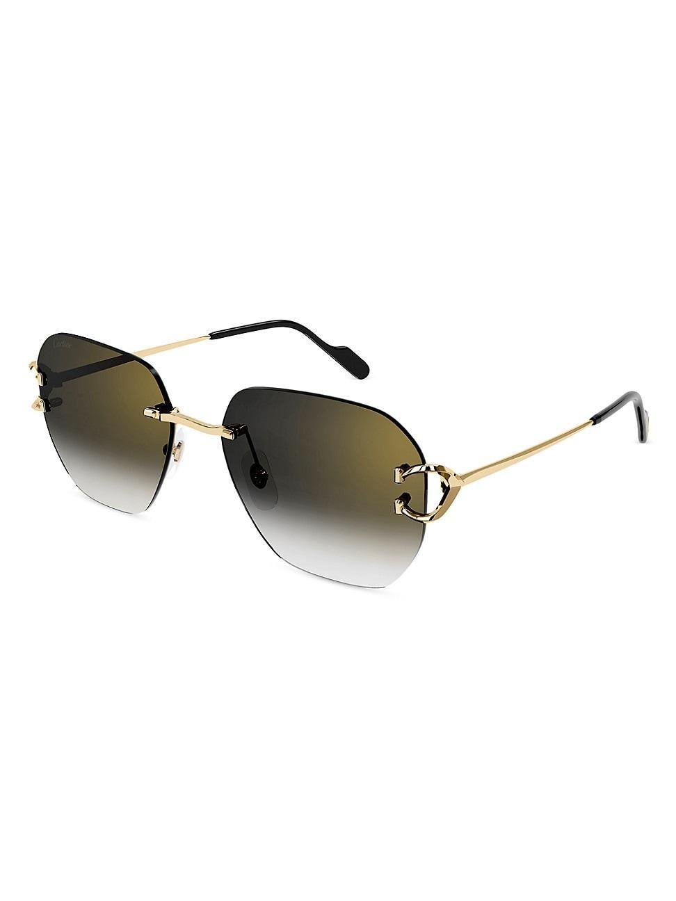 Womens C Dcor 58MM Square Sunglasses Product Image