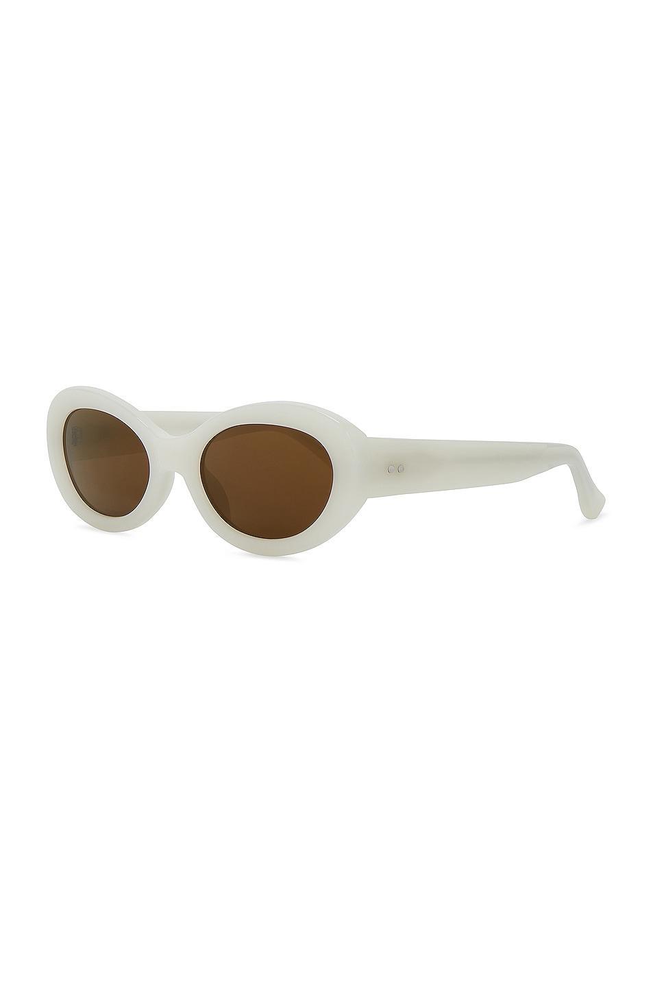 Prada Scultoreo Narrow Sunglasses in Black Product Image