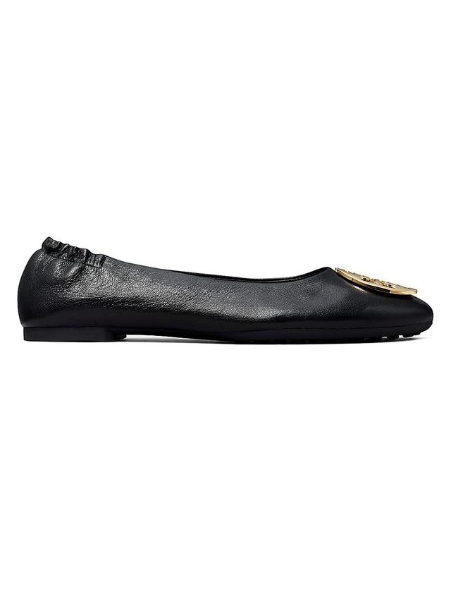 Womens Claire Leather Ballet Flats Product Image