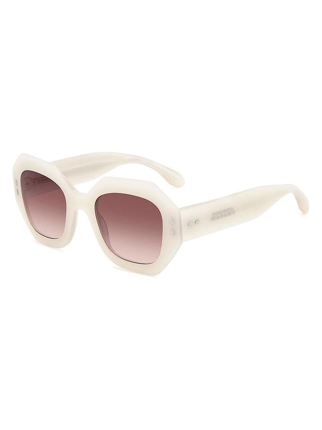 Gradient Metal Cat-Eye Sunglasses Product Image