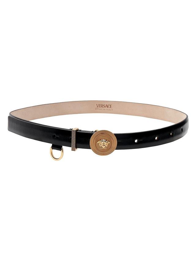 Womens Medusa Leather Belt Product Image