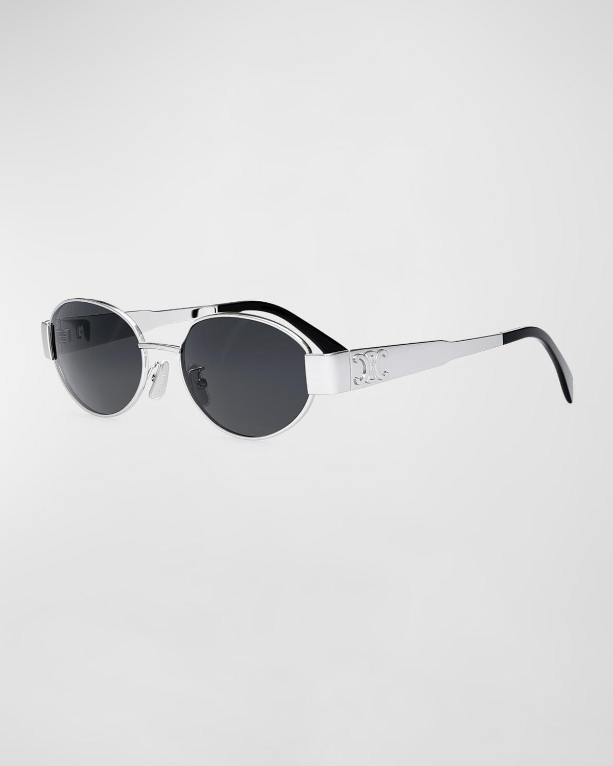 Triomphe Oval Metal Sunglasses Product Image