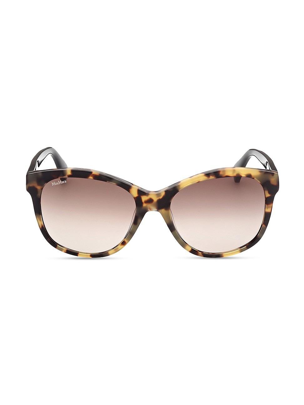 Womens 56MM Butterfly Sunglasses Product Image