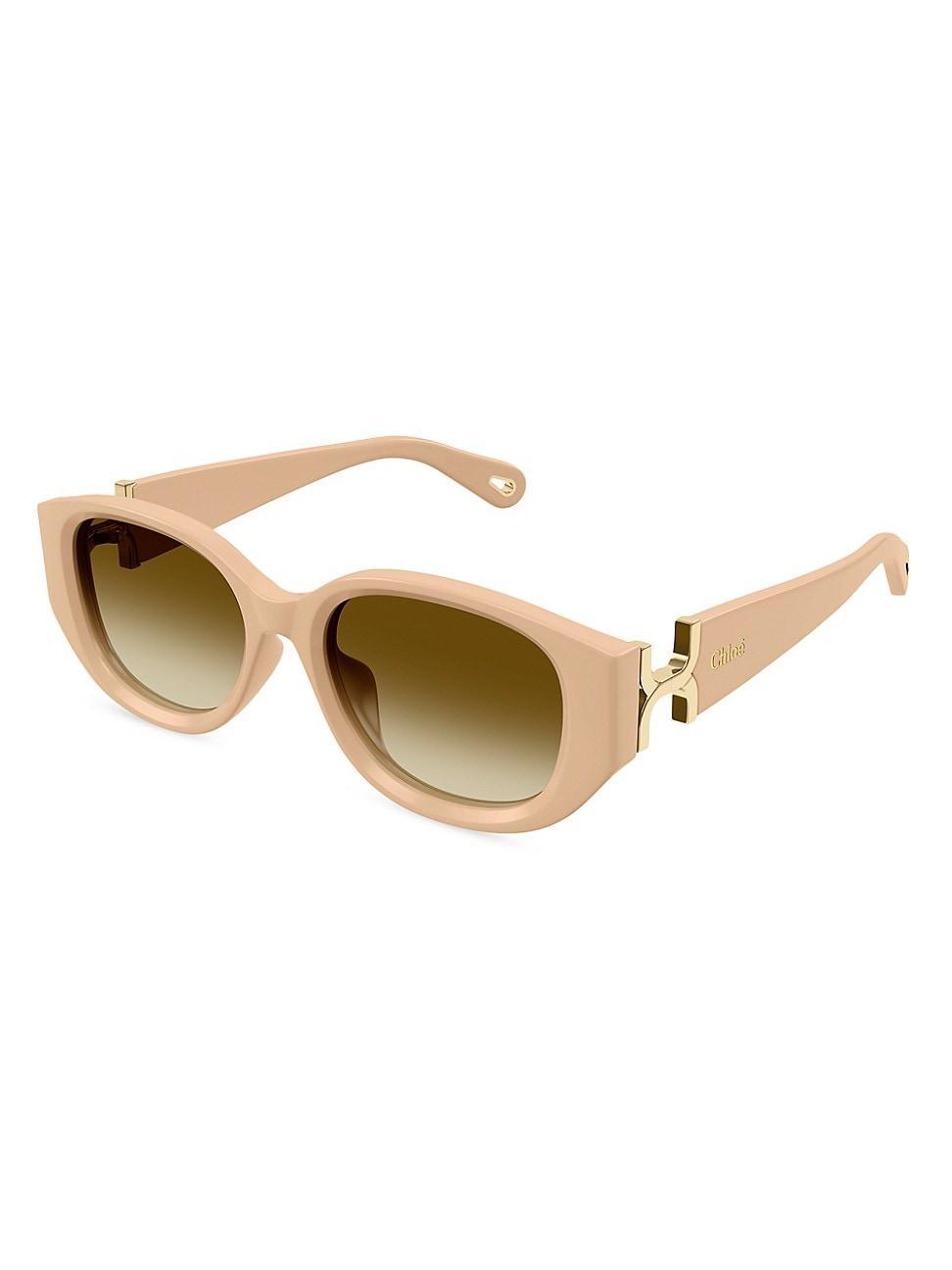 Womens Marcie 54MM Gradient Round Sunglasses Product Image