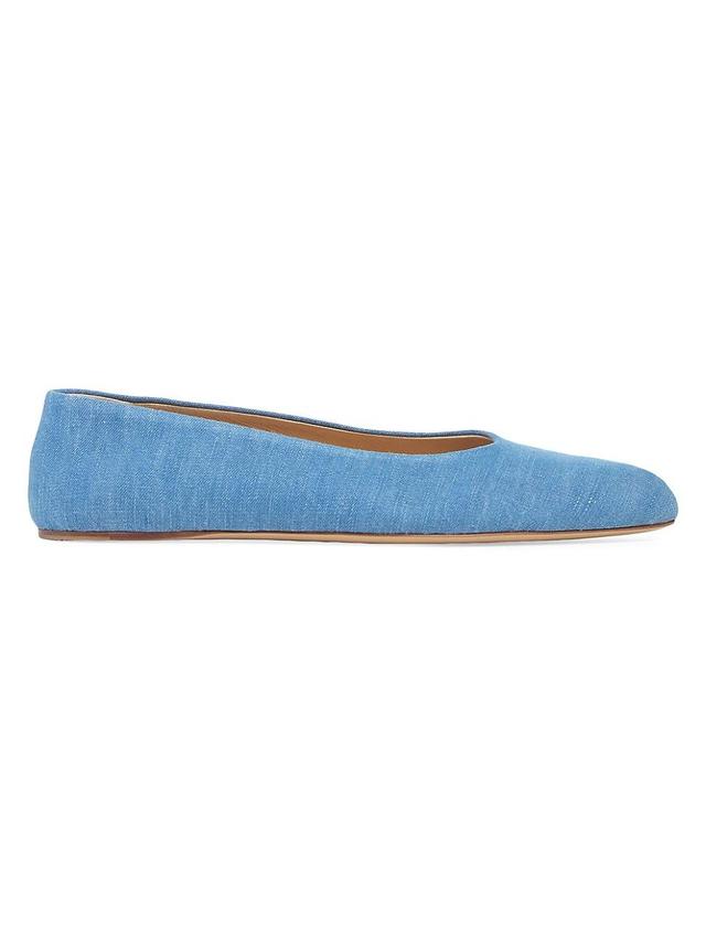 Womens Andre Cotton & Linen Ballerina Flats Product Image