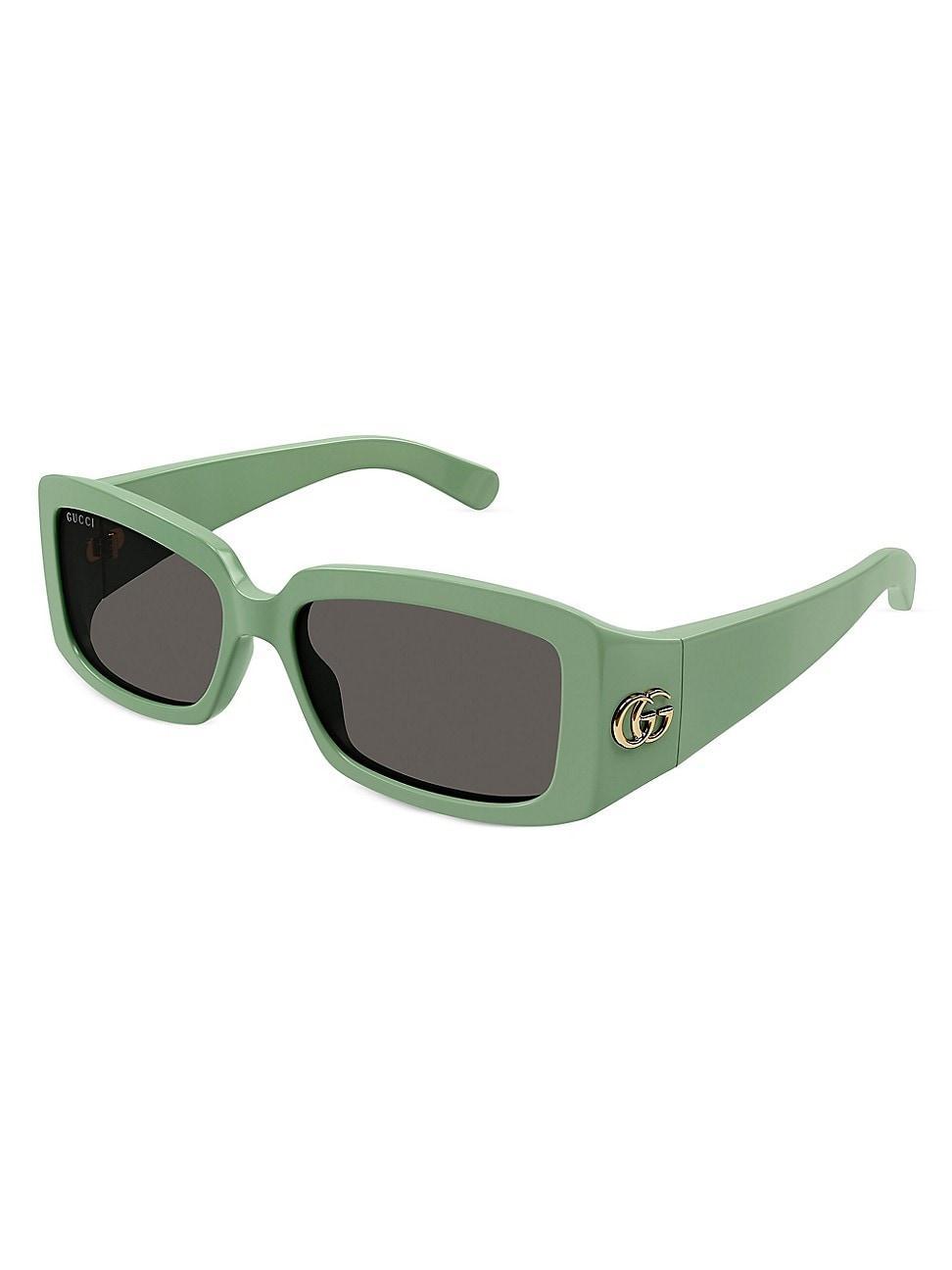 Gucci Womens GG1403S GG Corner 54mm Rectangle Sunglasses Product Image