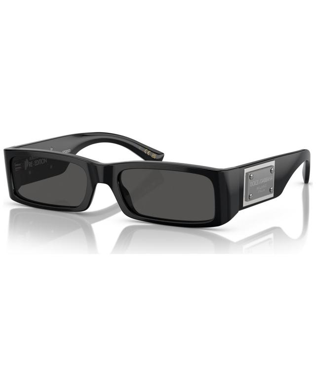 Mens 55MM Rectangular Sunglasses Product Image