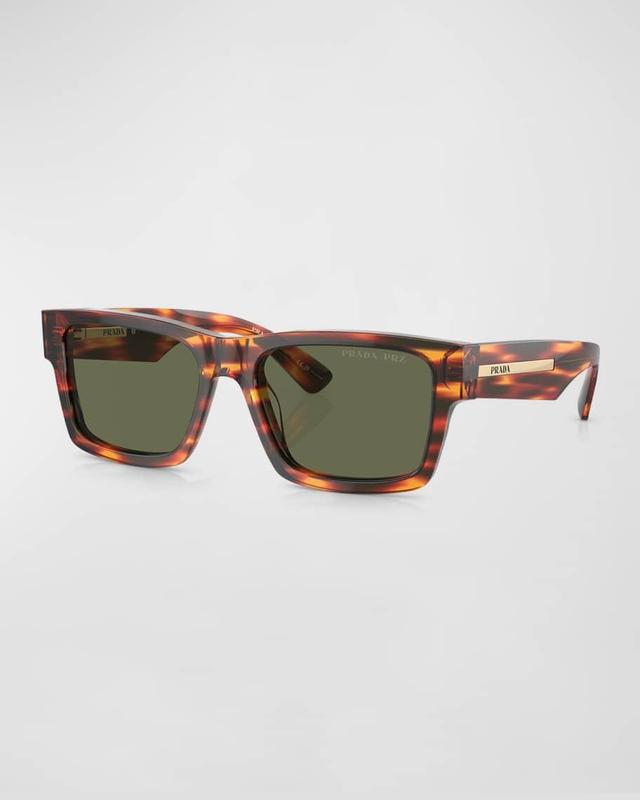 Men's Acetate Square Sunglasses Product Image