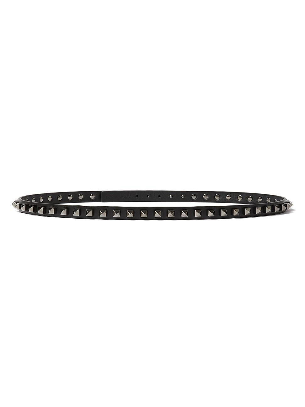 Mens Rockstud Belt In Calfskin 15 mm Product Image