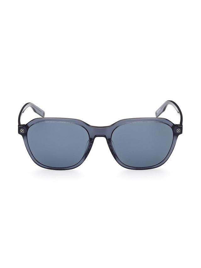 Mens Geometric 55MM Sunglasses Product Image