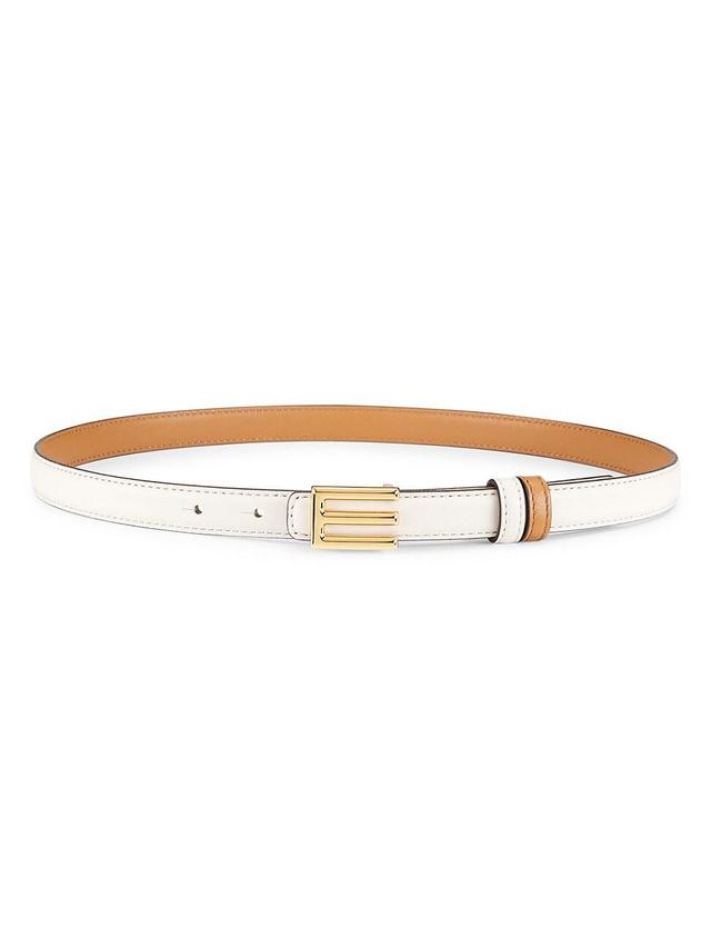 Womens Reversible Leather Belt Product Image