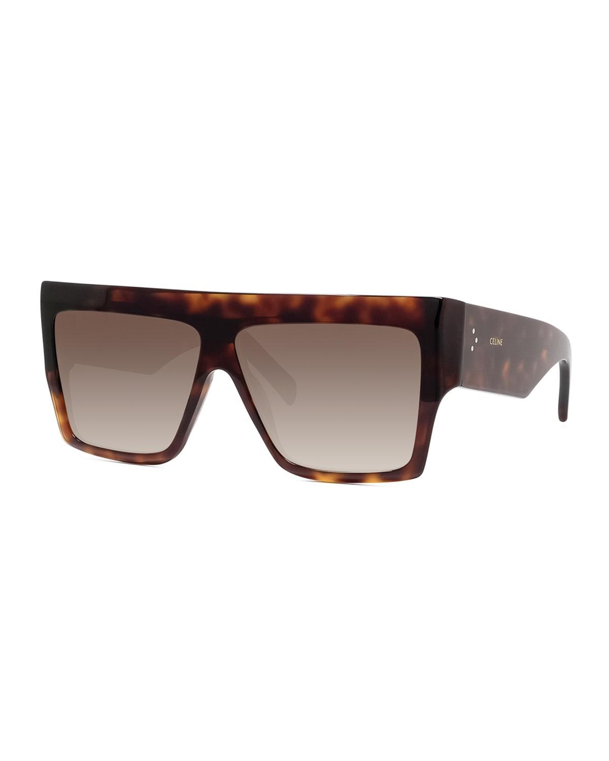 Mens 60MM Oversized Square Sunglasses Product Image