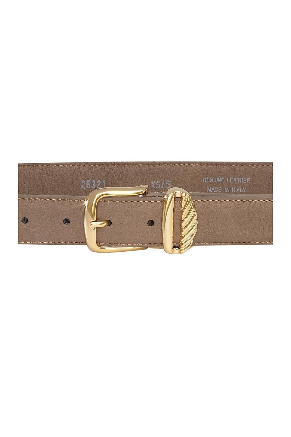 AUREUM Brown & Gold French Rope Belt Product Image