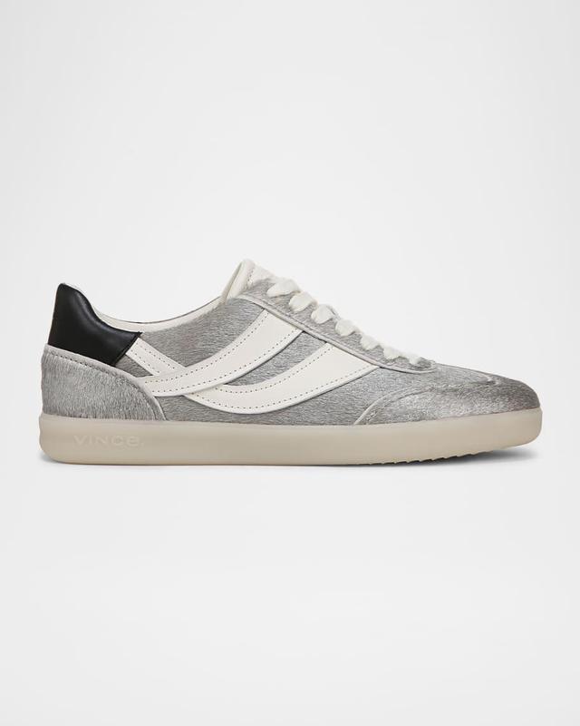 Oasis Calf Hair Leather Retro Sneakers Product Image