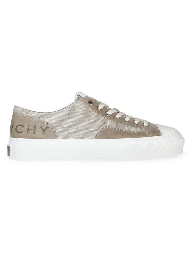 Mens City Sneakers in Canvas and Suede Product Image