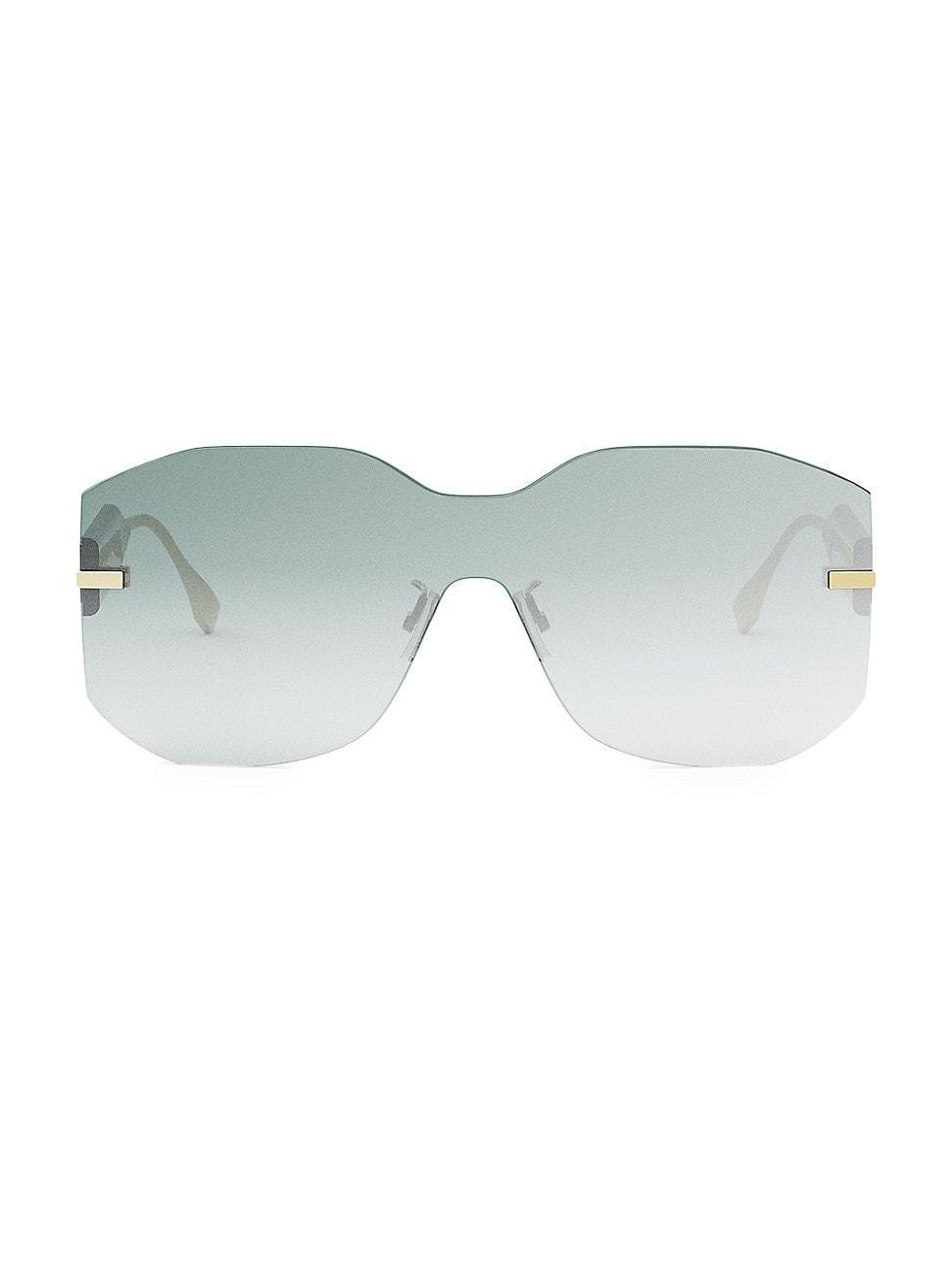 Mens Fendi Roma 53MM Rectangular Sunglasses Product Image