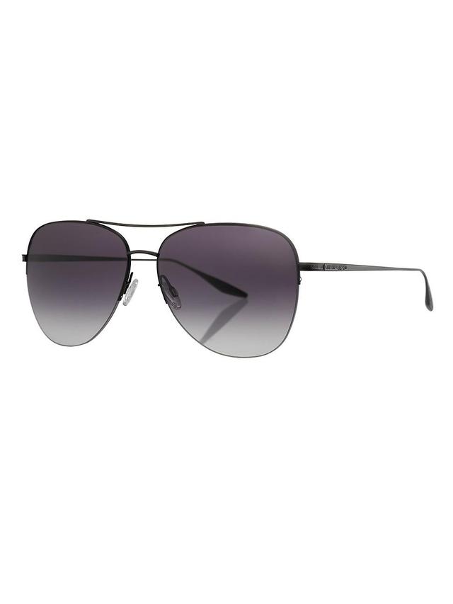 Mens Chevalier 57MM Aviator Sunglasses Product Image