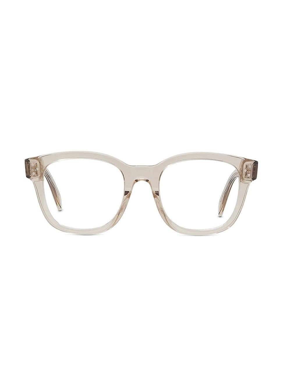 Womens 50MM Square Optical Glasses Product Image