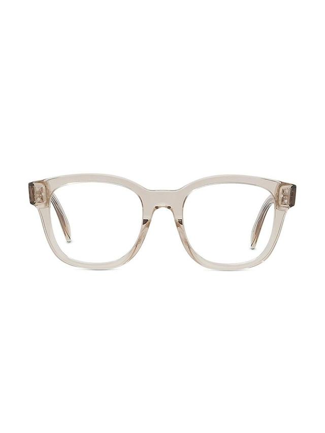 Womens 50MM Square Optical Glasses Product Image