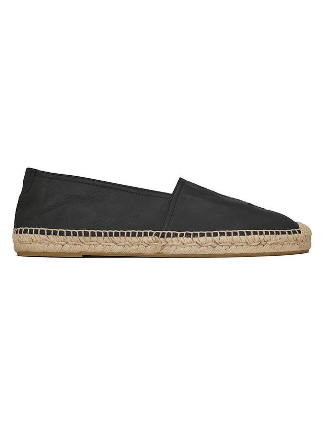 Mens Monogram Espadrilles in Smooth Leather Product Image