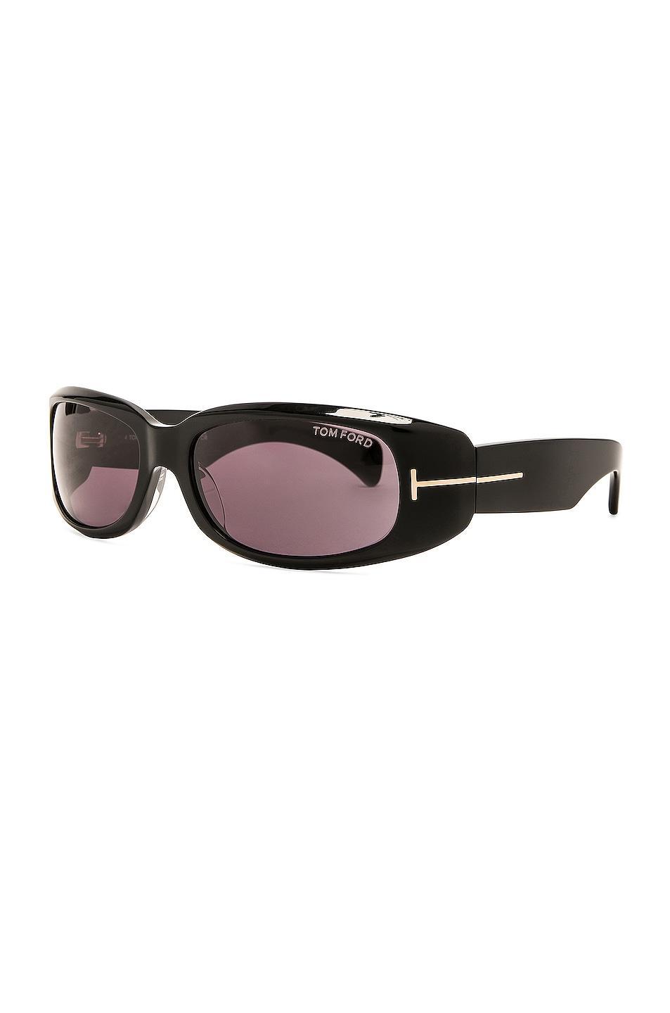 TOM FORD Corey Sunglasses Black. Size all. Product Image