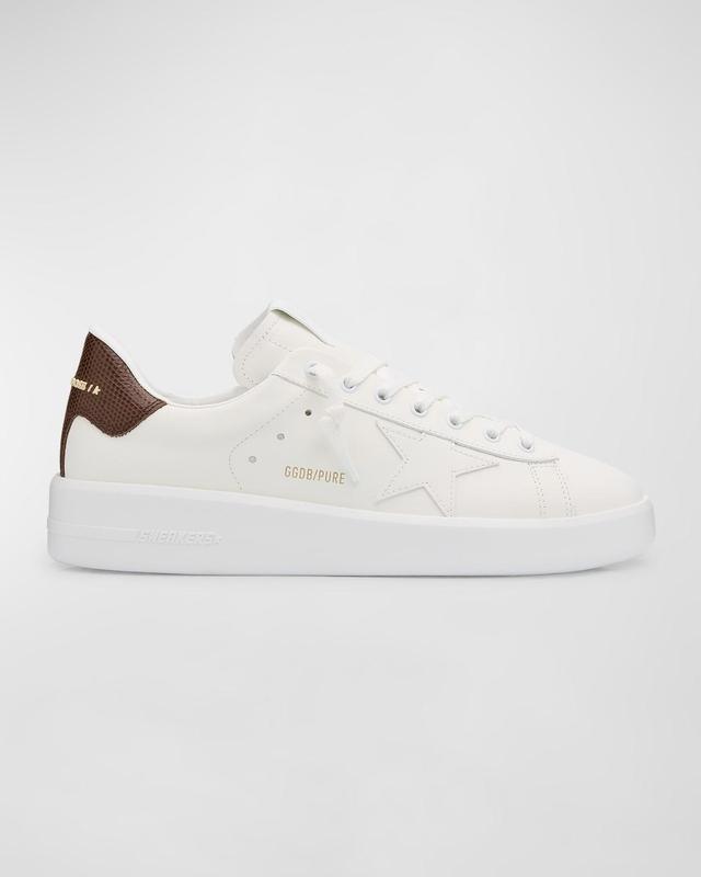 Mens Purestar Calf Leather Low-Top Sneakers Product Image