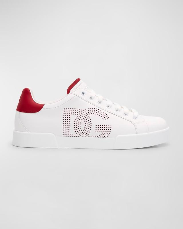 Men's Bicolor Leather DG Sneakers Product Image