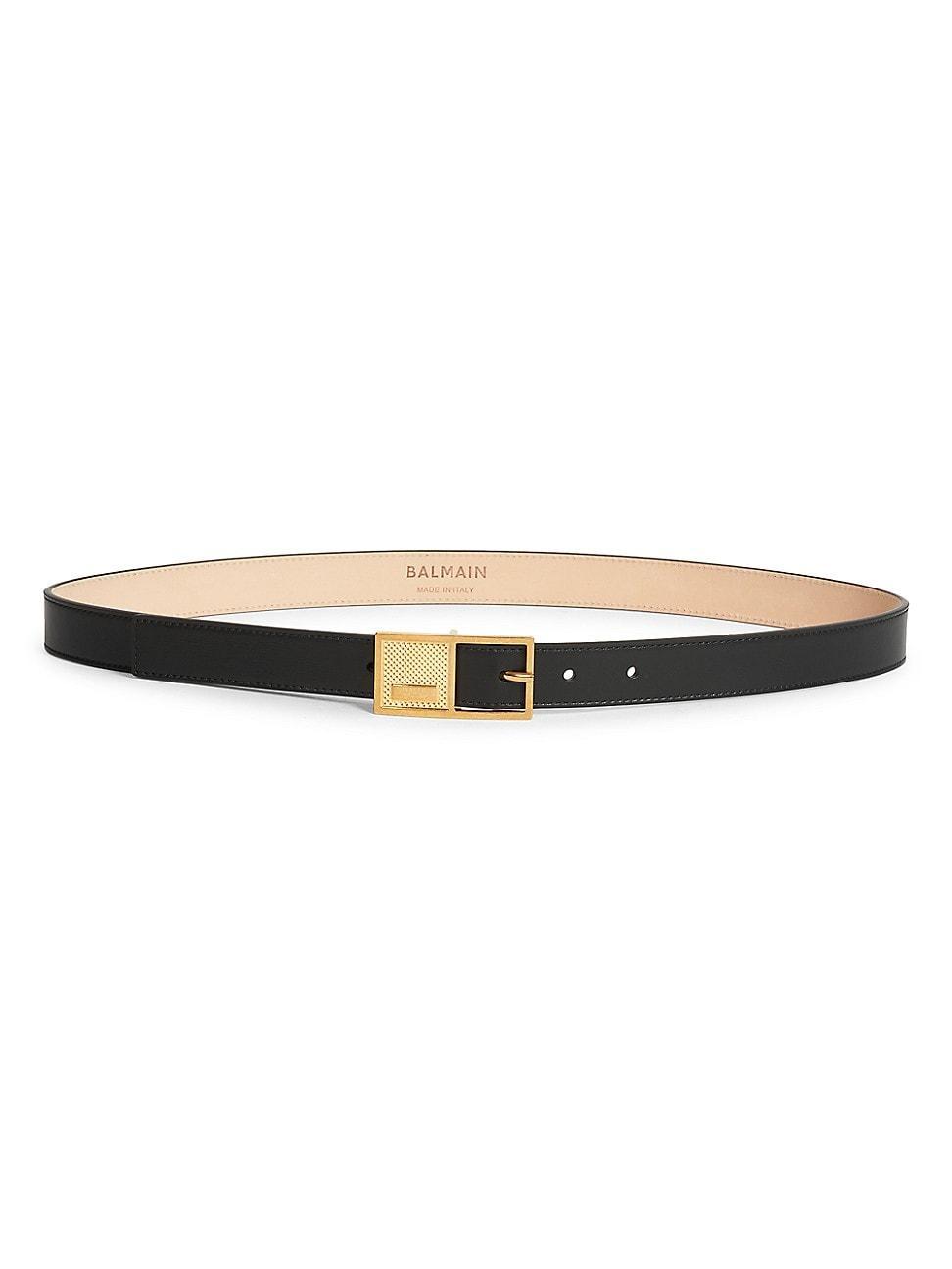 Womens Logo Leather Belt product image