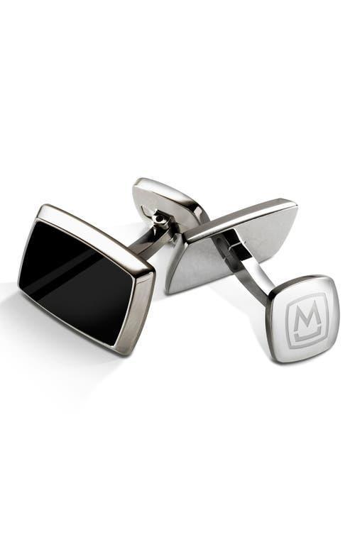 M-Clip Enamel Cuff Links Product Image