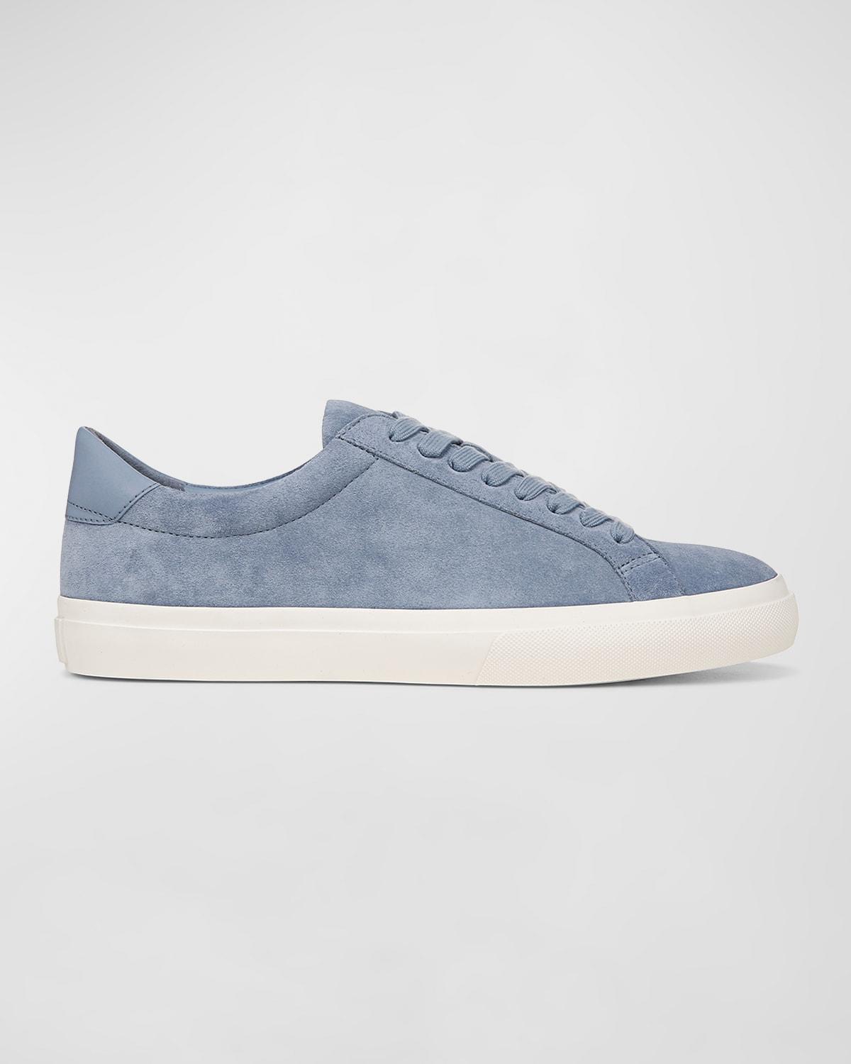 Mens Suede Low-Top Sneakers Product Image